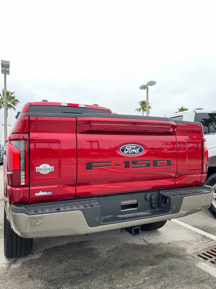 Tailgate Letter Inserts Fits 2021-2025 Ford F-150
