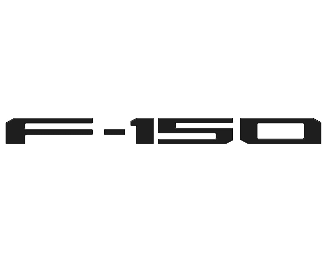 Tailgate Letter Inserts Fits 2021-2025 Ford F-150