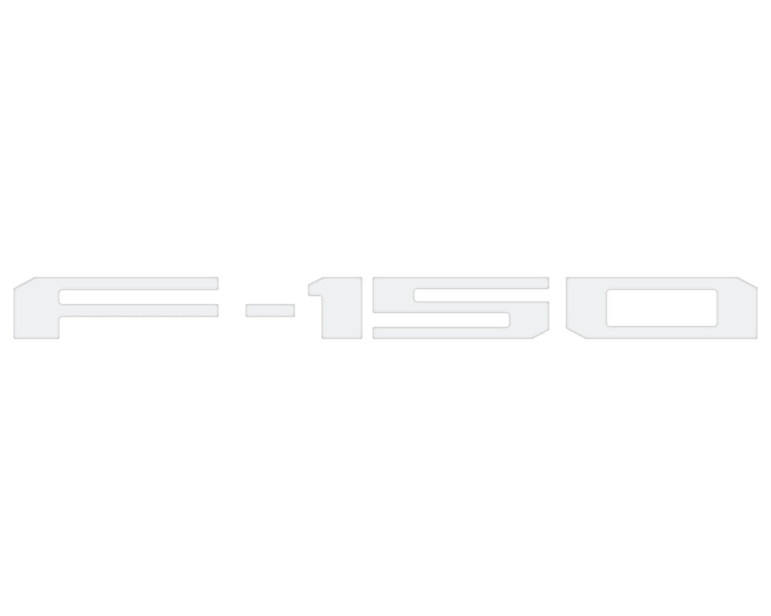 Tailgate Letter Inserts Fits 2021-2025 Ford F-150