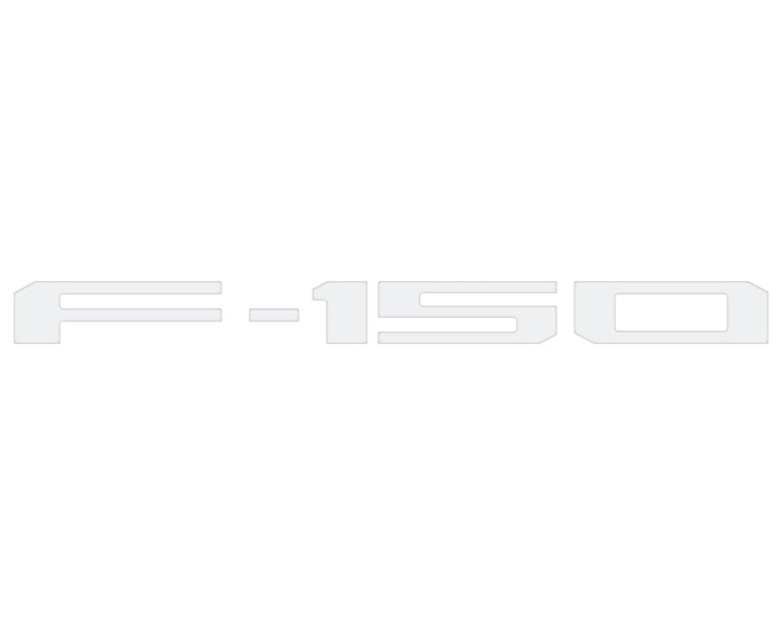 Tailgate Letter Inserts Fits 2021-2025 Ford F-150