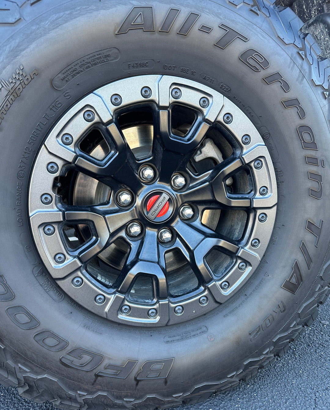 Center Wheel Hub Cap Inserts Fits 2017-2026 Ford F-150