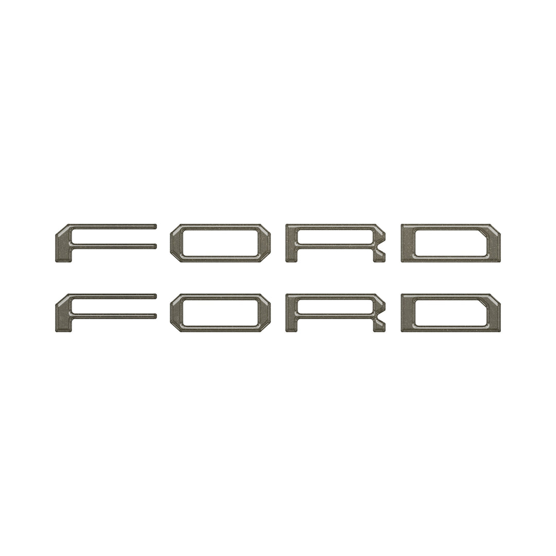 Tremor/Raptor Running Board Letter Inserts Fits 2025-2026 Ford F-150