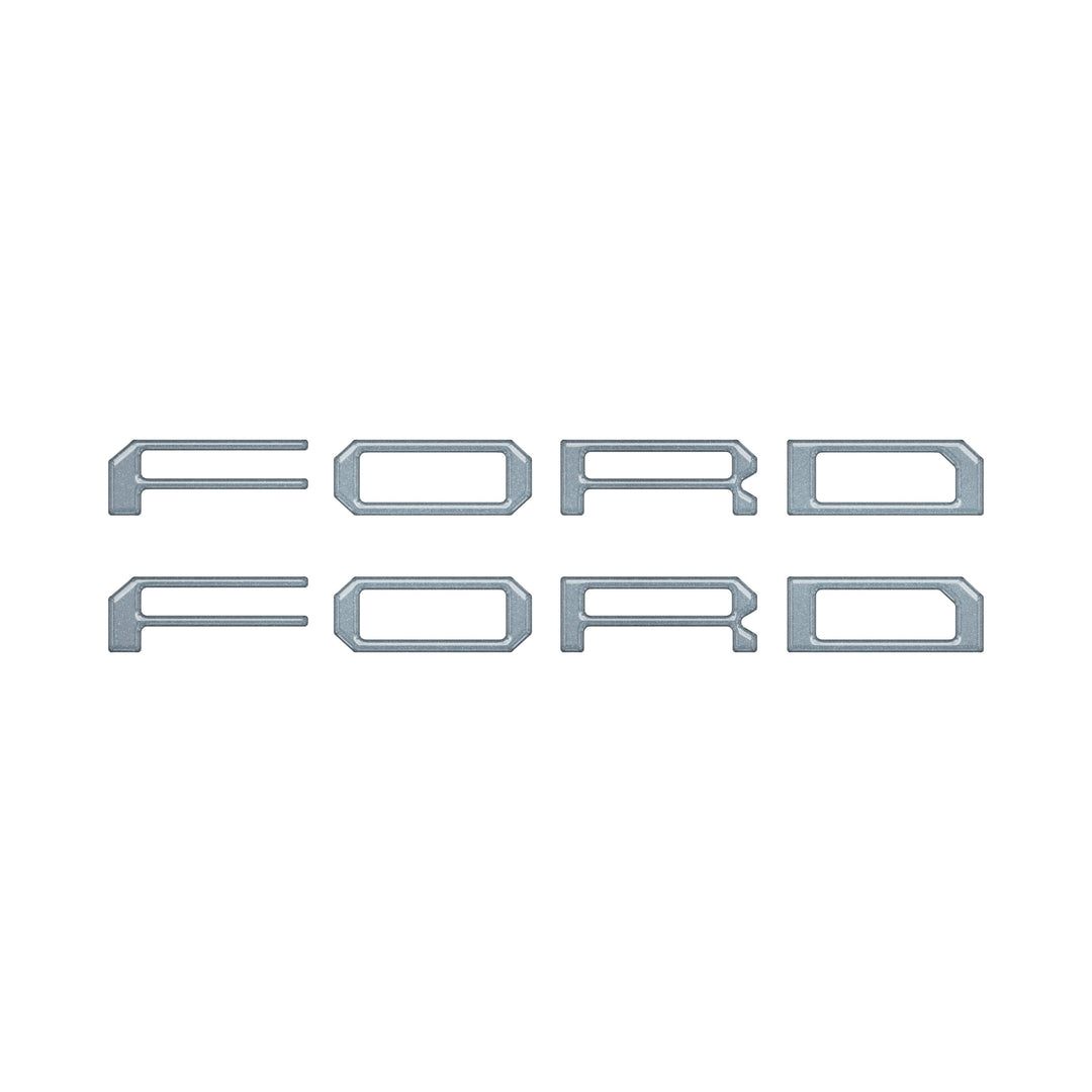 Tremor/Raptor Running Board Letter Inserts Fits 2025-2026 Ford F-150