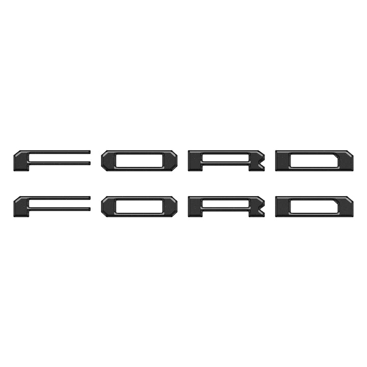 Lightning Running Board Overlays Fits 2022-2026 Ford F150 Lightning