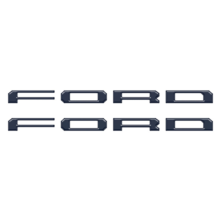 Lightning Running Board Overlays Fits 2022-2026 Ford F150 Lightning