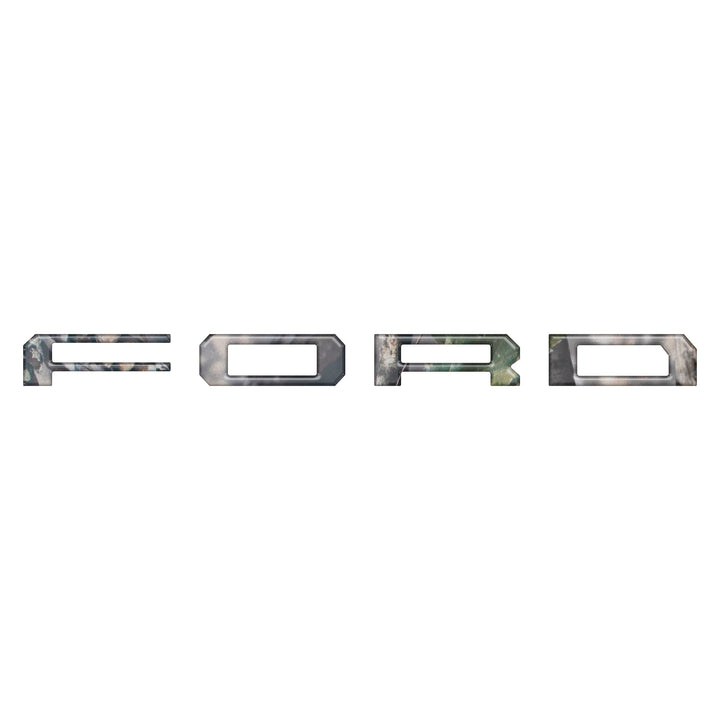 Lightning Rear Bumper Overlays Fits 2022-2026 Ford F-150 Lightning
