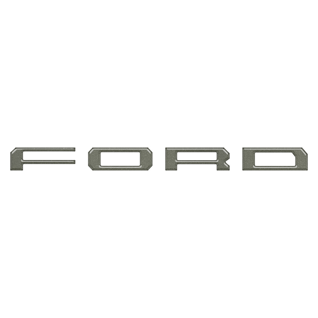 Lightning Rear Bumper Overlays Fits 2022-2026 Ford F-150 Lightning
