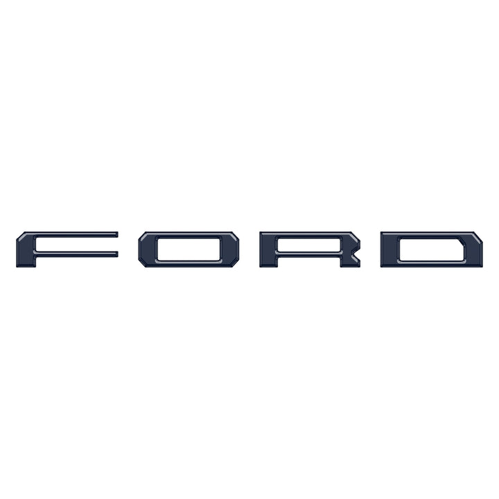Inner Tailgate Letter Inserts Fits 2022-2026 Ford F-150 Lightning