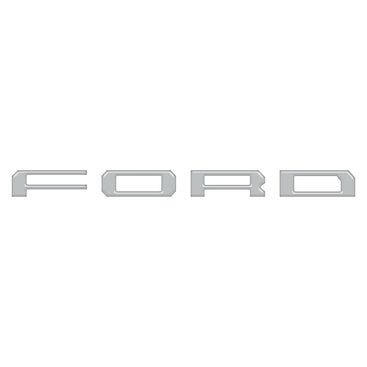 Inner Tailgate Letter Inserts Fits 2022-2026 Ford F-150 Lightning