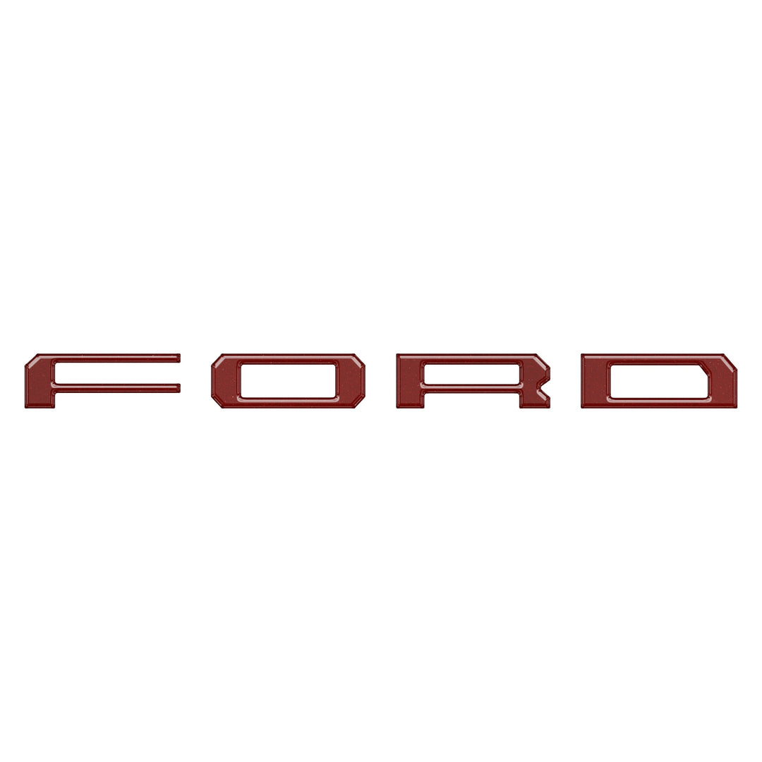 Inner Tailgate Letter Inserts Fits 2022-2026 Ford F-150 Lightning