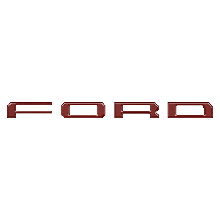 Inner Tailgate Letter Inserts Fits 2022-2026 Ford F-150 Lightning