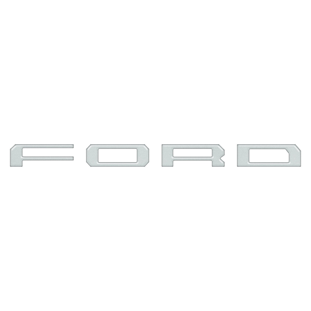 Inner Tailgate Letter Inserts Fits 2022-2026 Ford F-150 Lightning