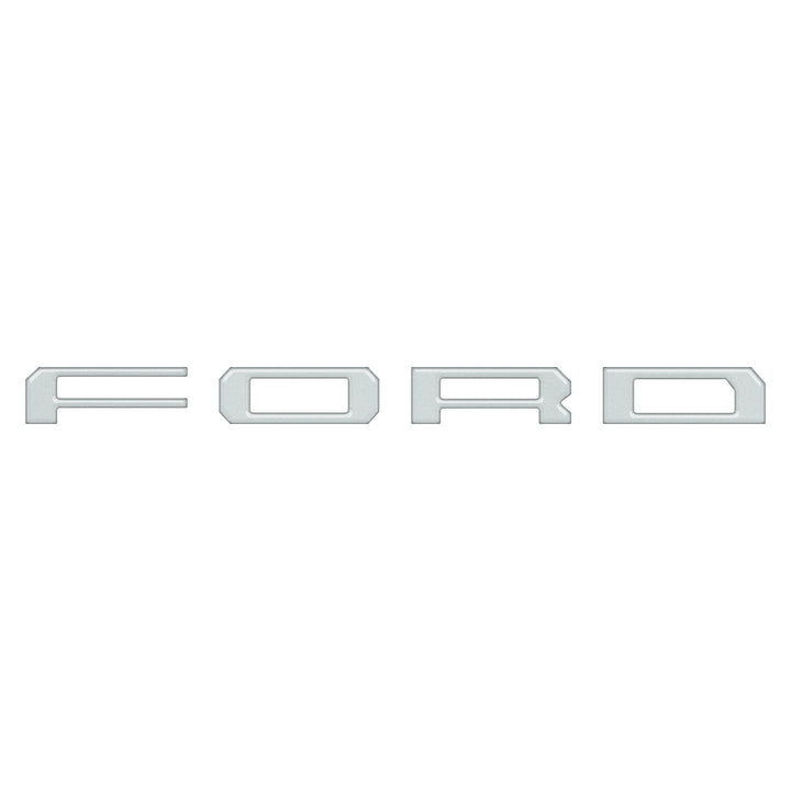 Inner Tailgate Letter Inserts Fits 2022-2026 Ford F-150 Lightning