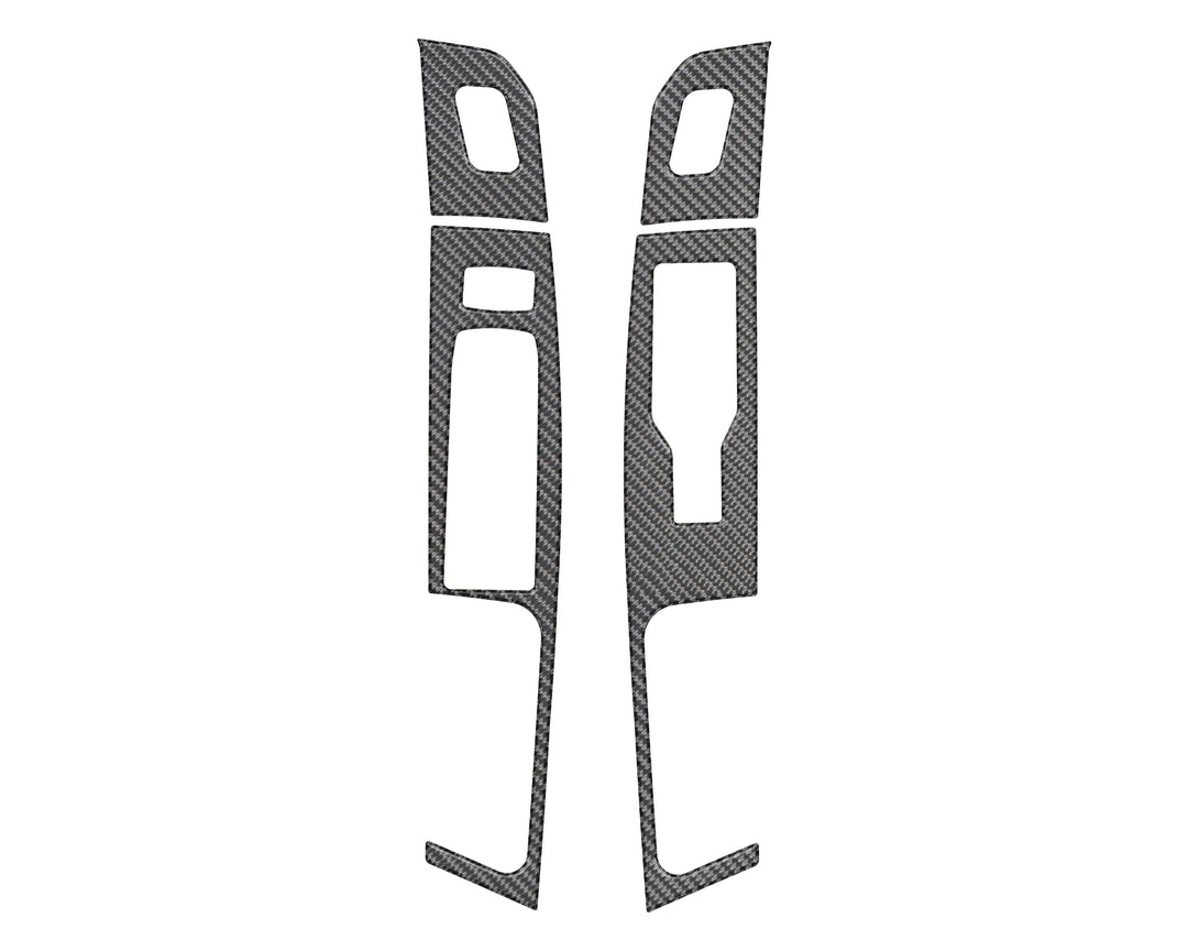 Door Switch Accent Overlays Fits 2021-2027 Ford F-150 &amp; 2023-2027 Super Duty