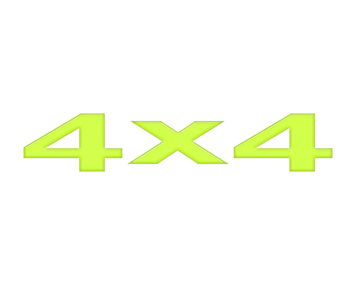 4X4 Emblem