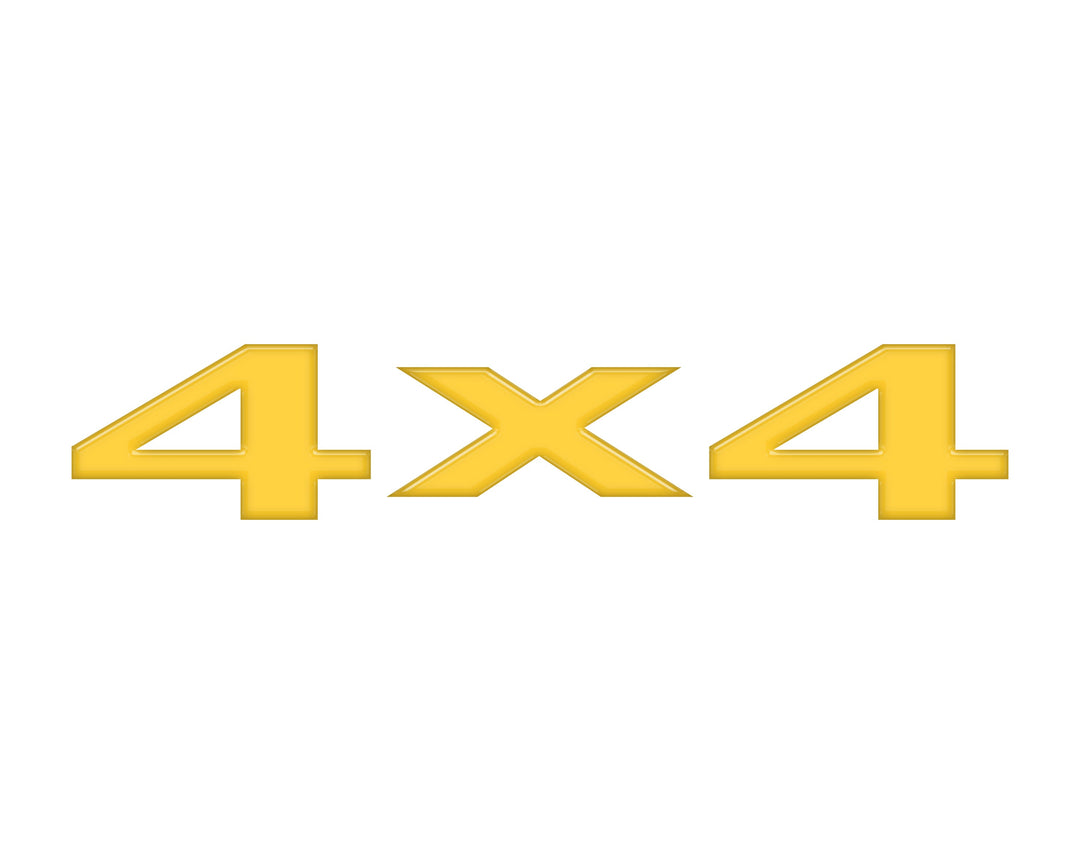 4X4 Emblem