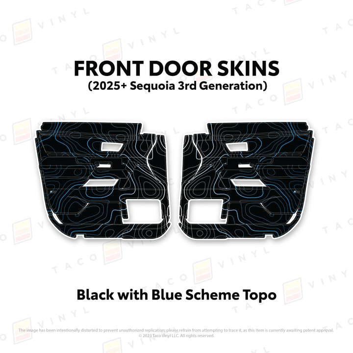 2023+ Sequoia Door Skins