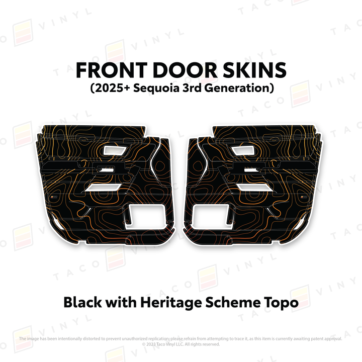 2023+ Sequoia Door Skins