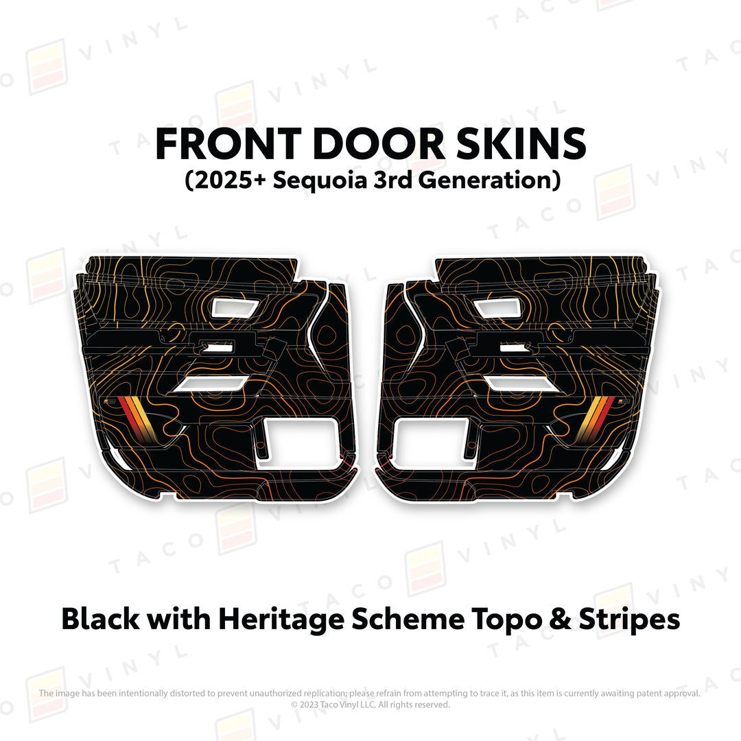 2023+ Sequoia Door Skins
