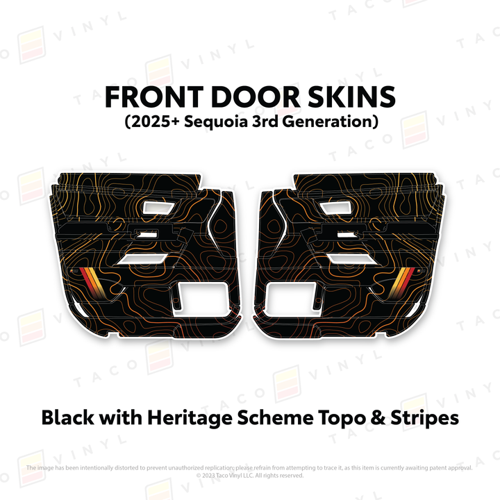 2023+ Sequoia Door Skins