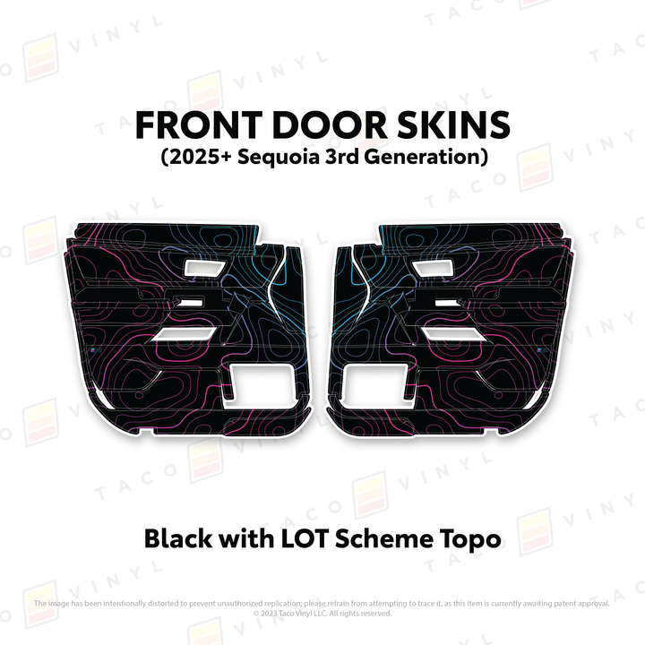 2023+ Sequoia Door Skins