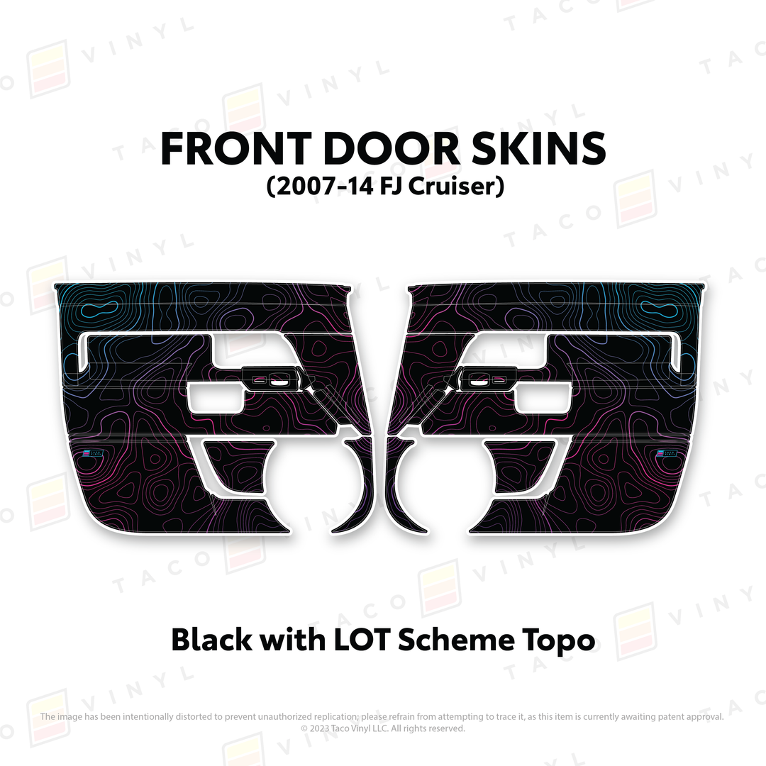 FJ Cruiser Door Skins