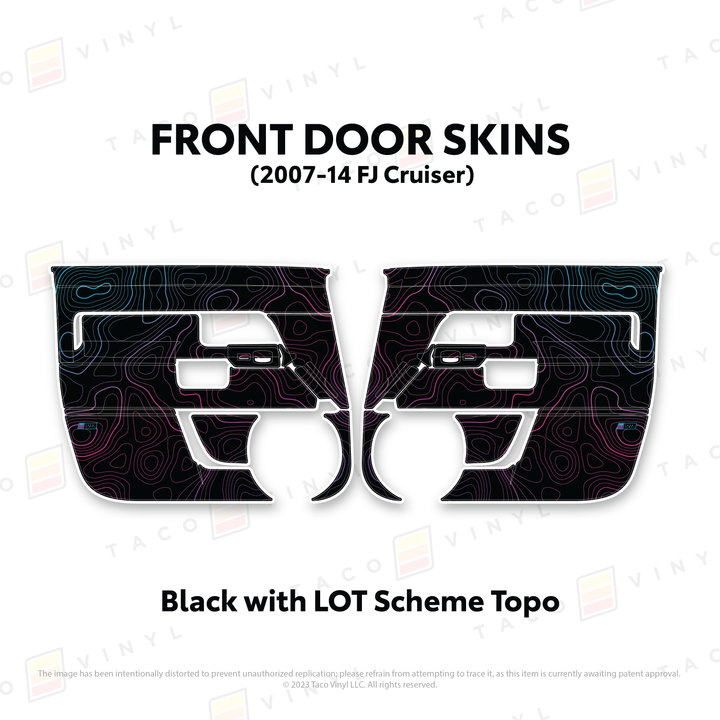 FJ Cruiser Door Skins