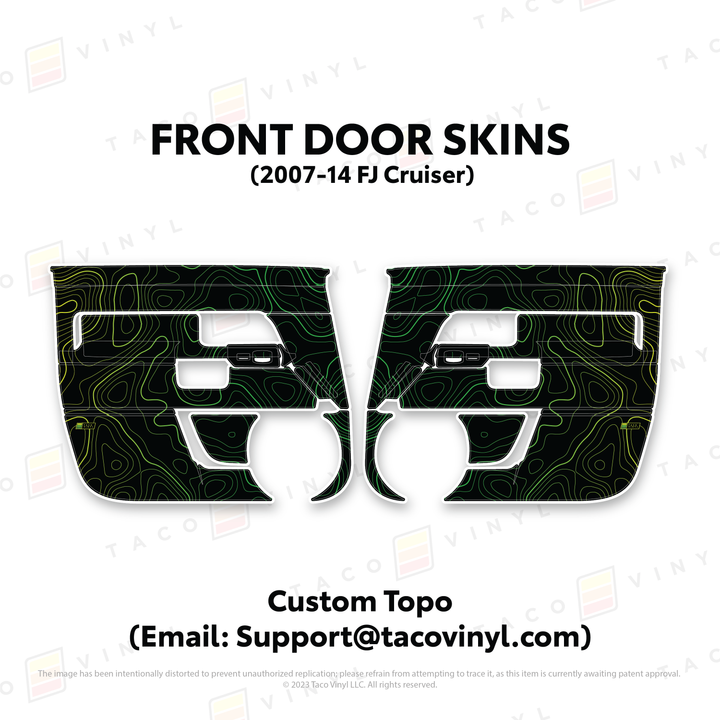FJ Cruiser Door Skins