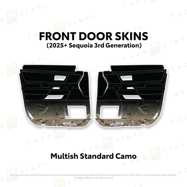 2023+ Sequoia Door Skins