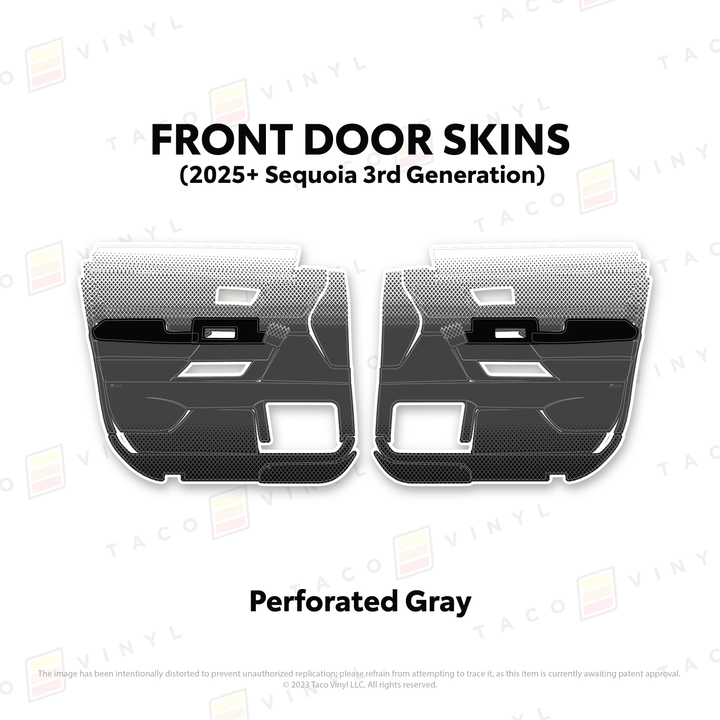2023+ Sequoia Door Skins