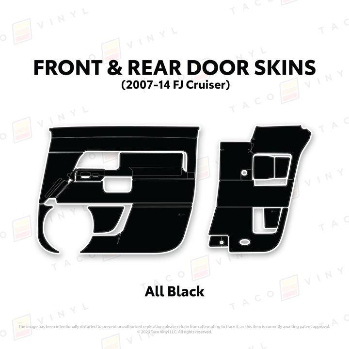 FJ Cruiser Door Skins