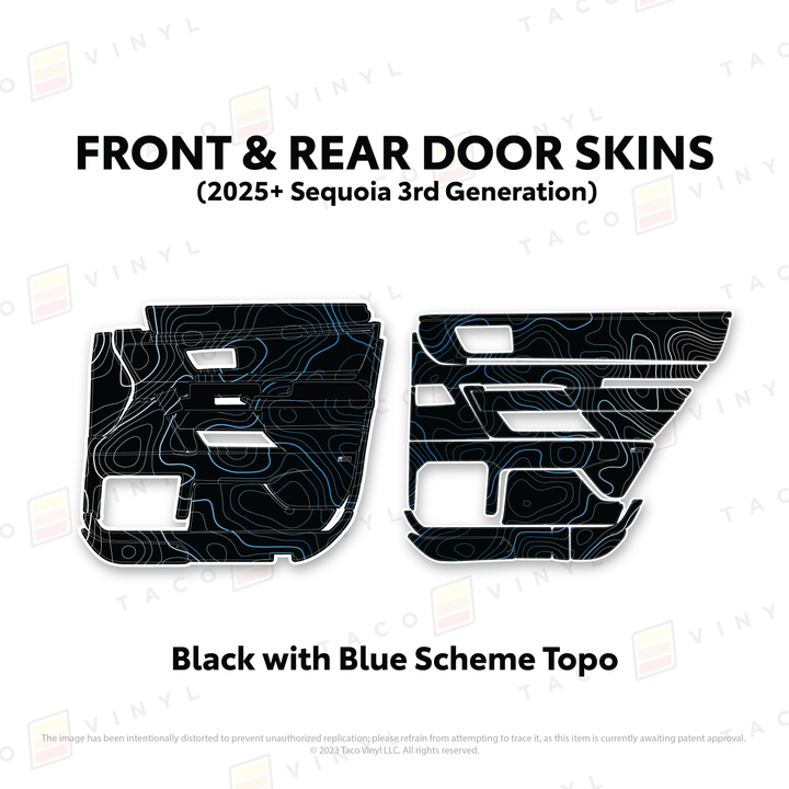 2023+ Sequoia Door Skins