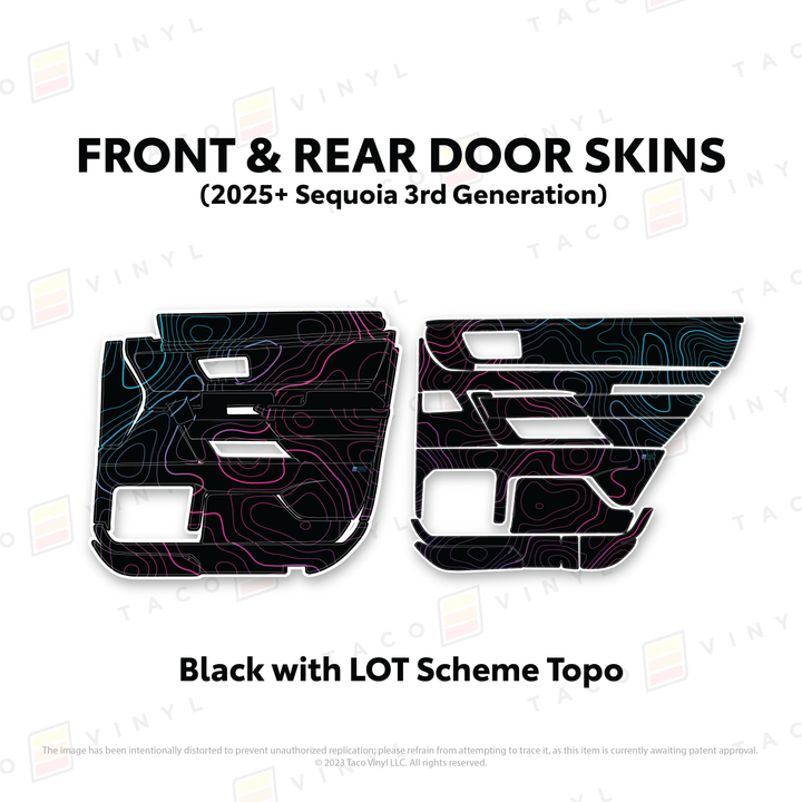 2023+ Sequoia Door Skins
