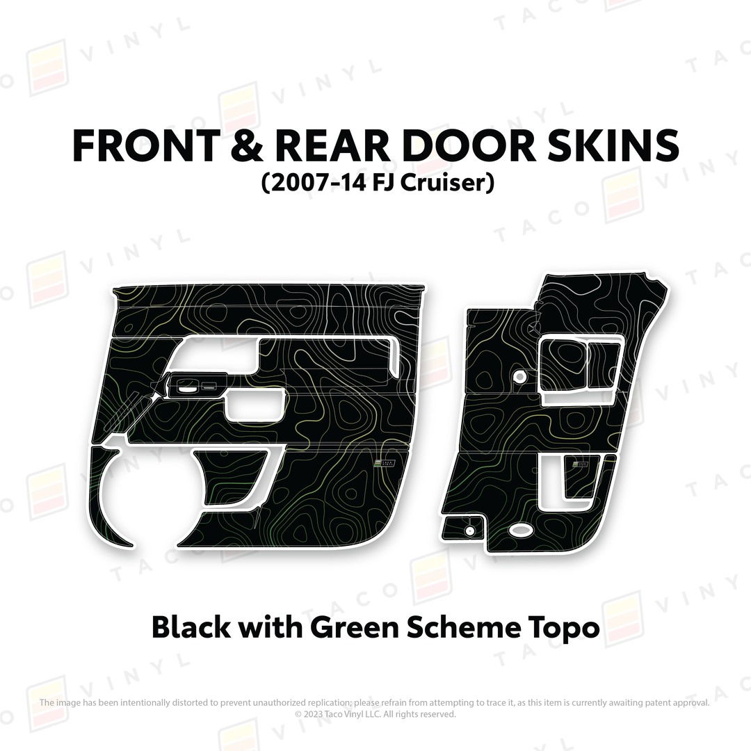 FJ Cruiser Door Skins