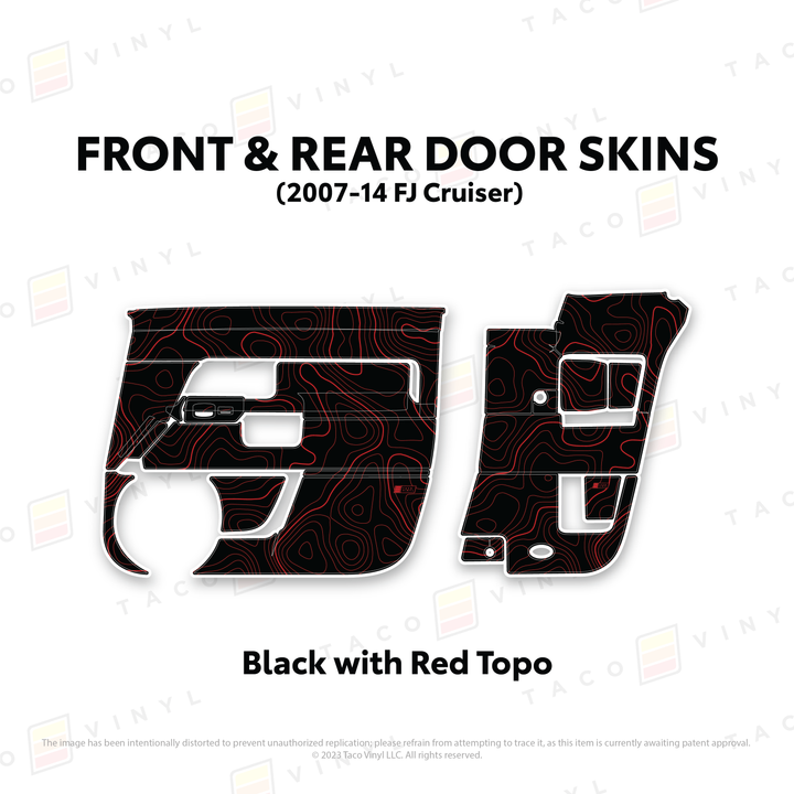 FJ Cruiser Door Skins