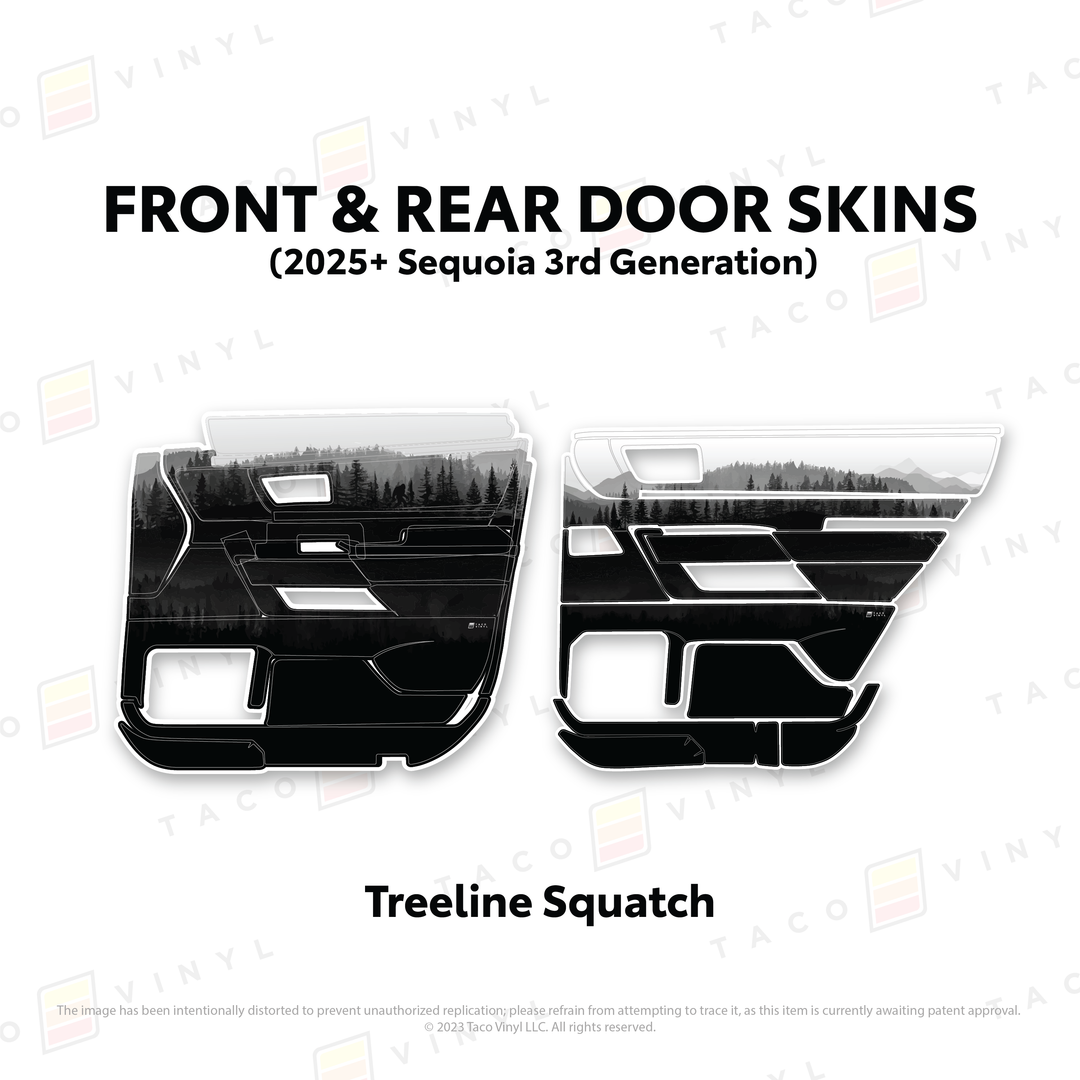 2023+ Sequoia Door Skins
