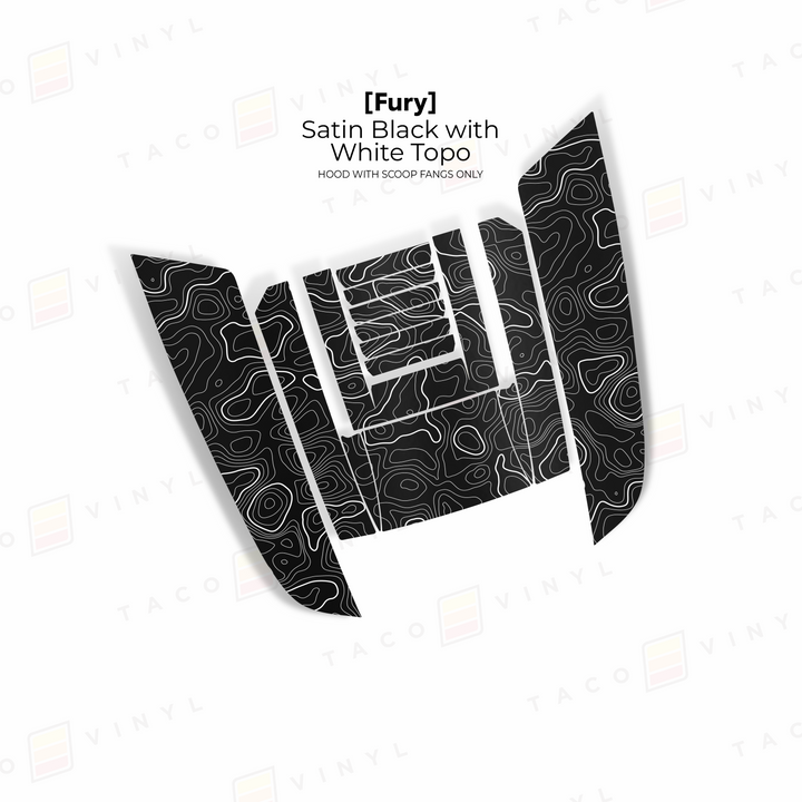 2024+ Tacoma/2025+ 4Runner Fury Hood Scoop Stamp