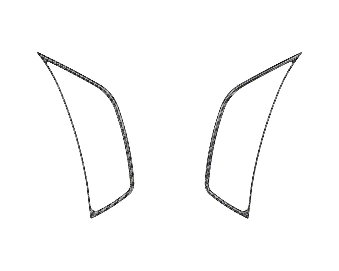 Side Vender Vent Accent Overlays Fits 2019-2025 Jeep Gladiator