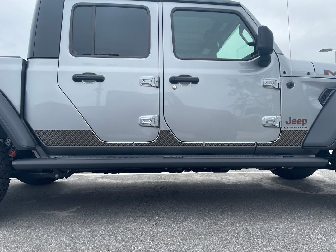 Rocker Panel Overlays Fits 2019-2025 Jeep Gladiator