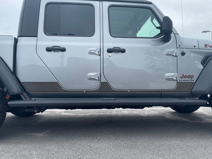 Rocker Panel Overlays Fits 2019-2025 Jeep Gladiator