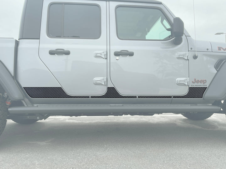 Rocker Panel Overlays Fits 2019-2025 Jeep Gladiator