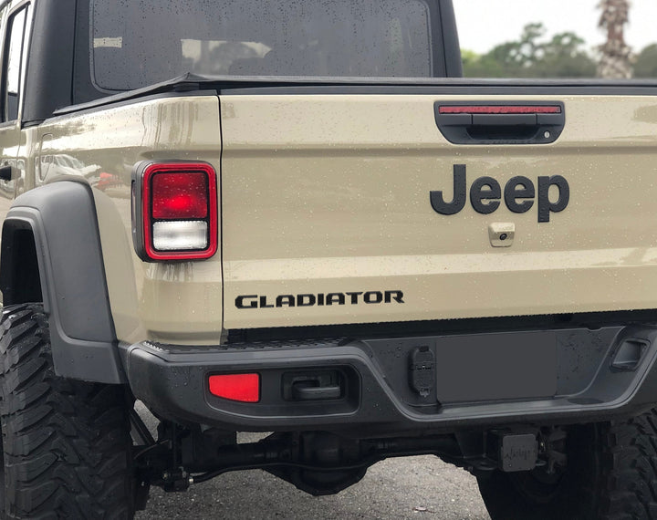 Raised Lettering Decal Fits 2020-2025 Jeep Gladiator
