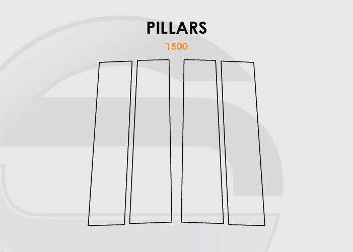 GMC Sierra Pillar ProTech Kit