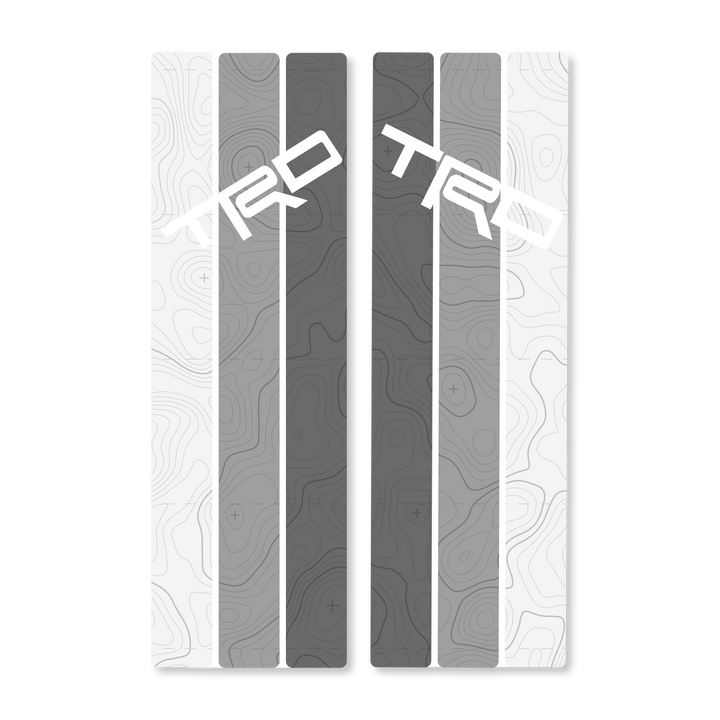 Rear Window Stripes - WITH TOPO