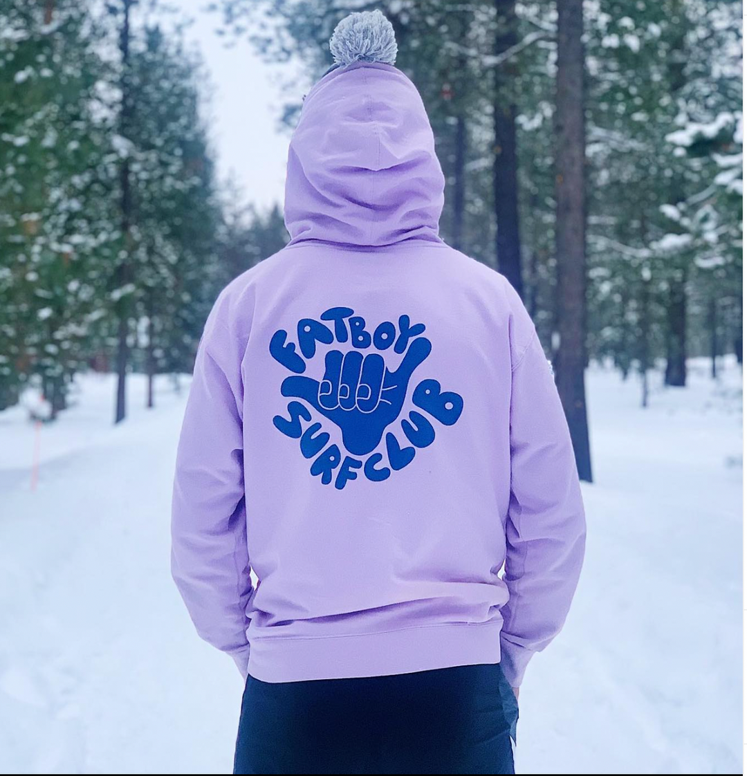 High Times Hoodie - Lavender