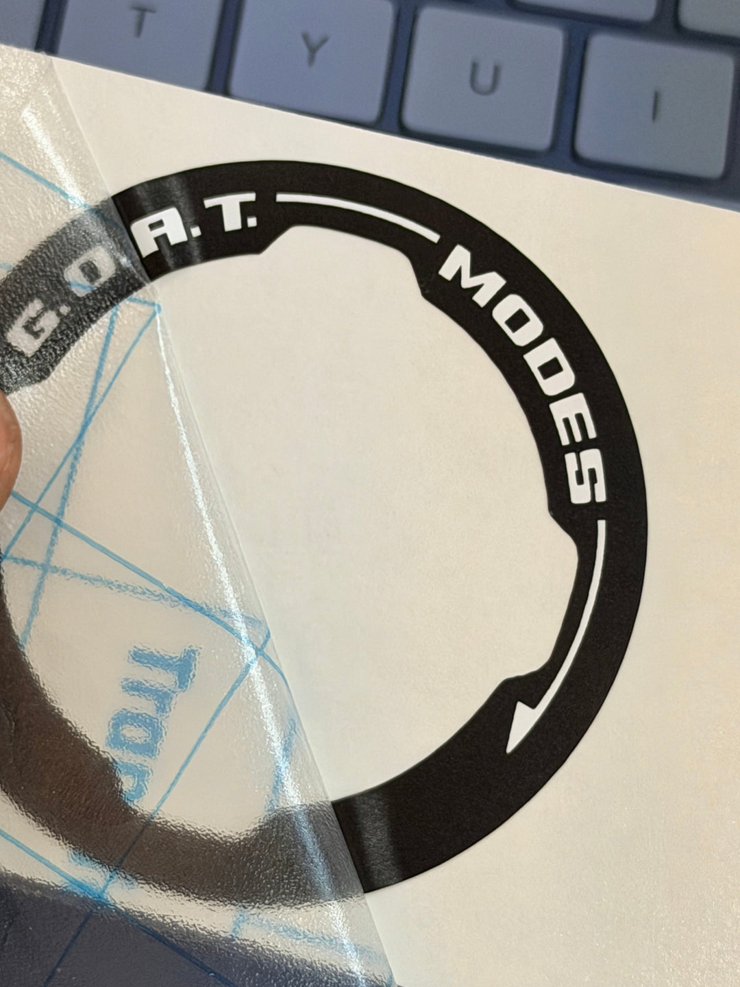 GOAT Mode Dial Ring Overlay V2 - 2021+ Bronco