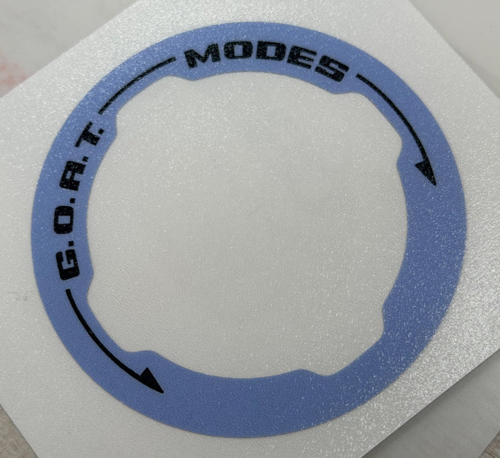 GOAT Mode Dial Ring Overlay V2 - 2021+ Bronco