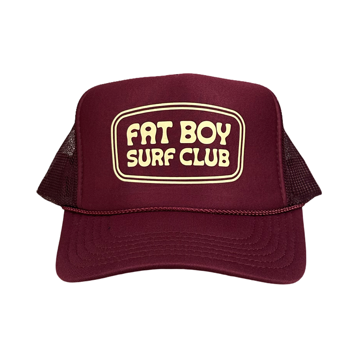 Club Classic Foam Trucker Hat - Maroon