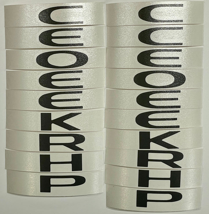 Premium Cast Vinyl Decal Letters for 2014-2022 Cherokee
