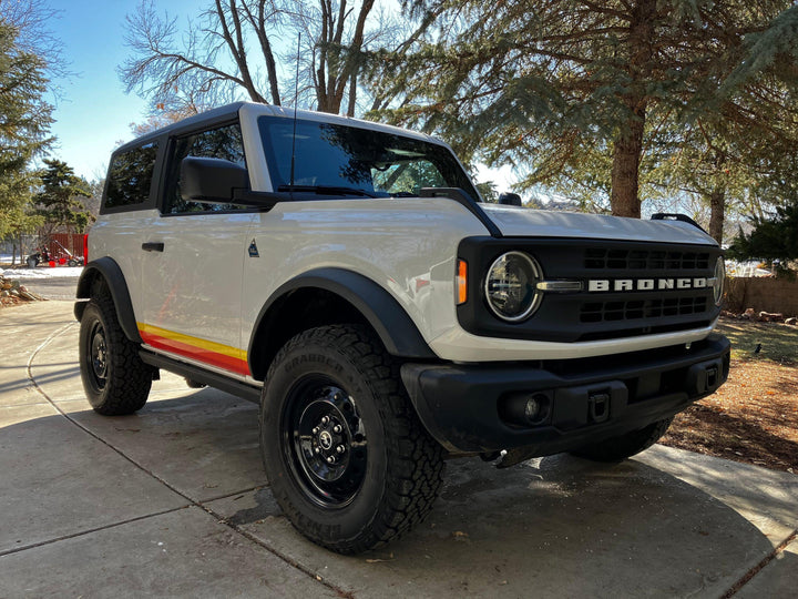 Retro Vintage Lower Door Protection - 2021+ Bronco